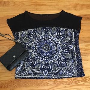 Zara Top - small - mandala print